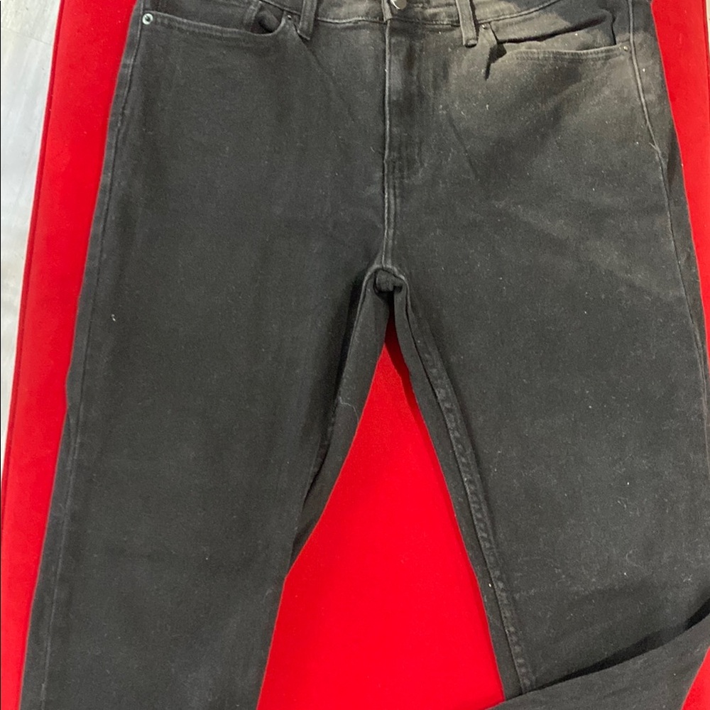 Abound Men's Black Straight Jeans